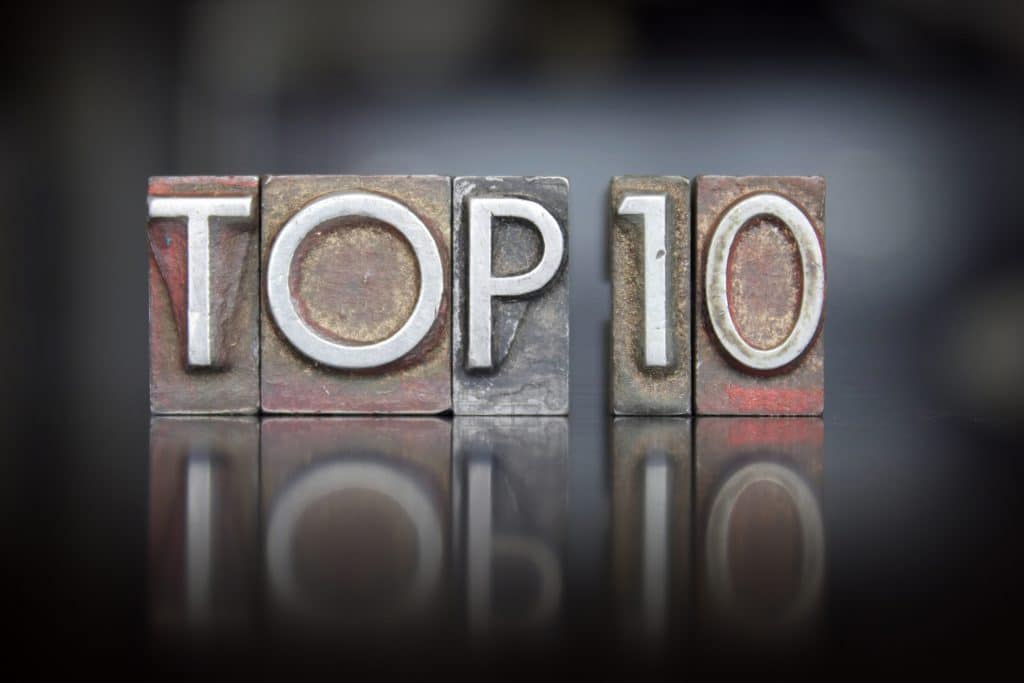 Here's a list of the top 10 posts for 2108 on the Love & Company blog