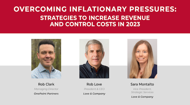 webinar: overcoming inflationary pressures: strategies to increase revenue and control costs