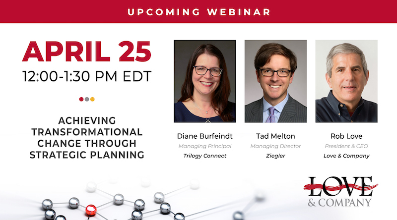 upcoming webinar - How to Lay the Foundation for an Effective Strategic Planning Process