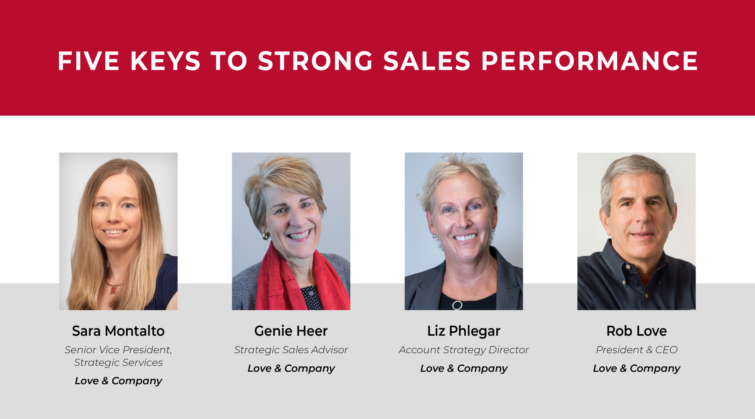 webinar - Five Key Sales and Marketing Strategies