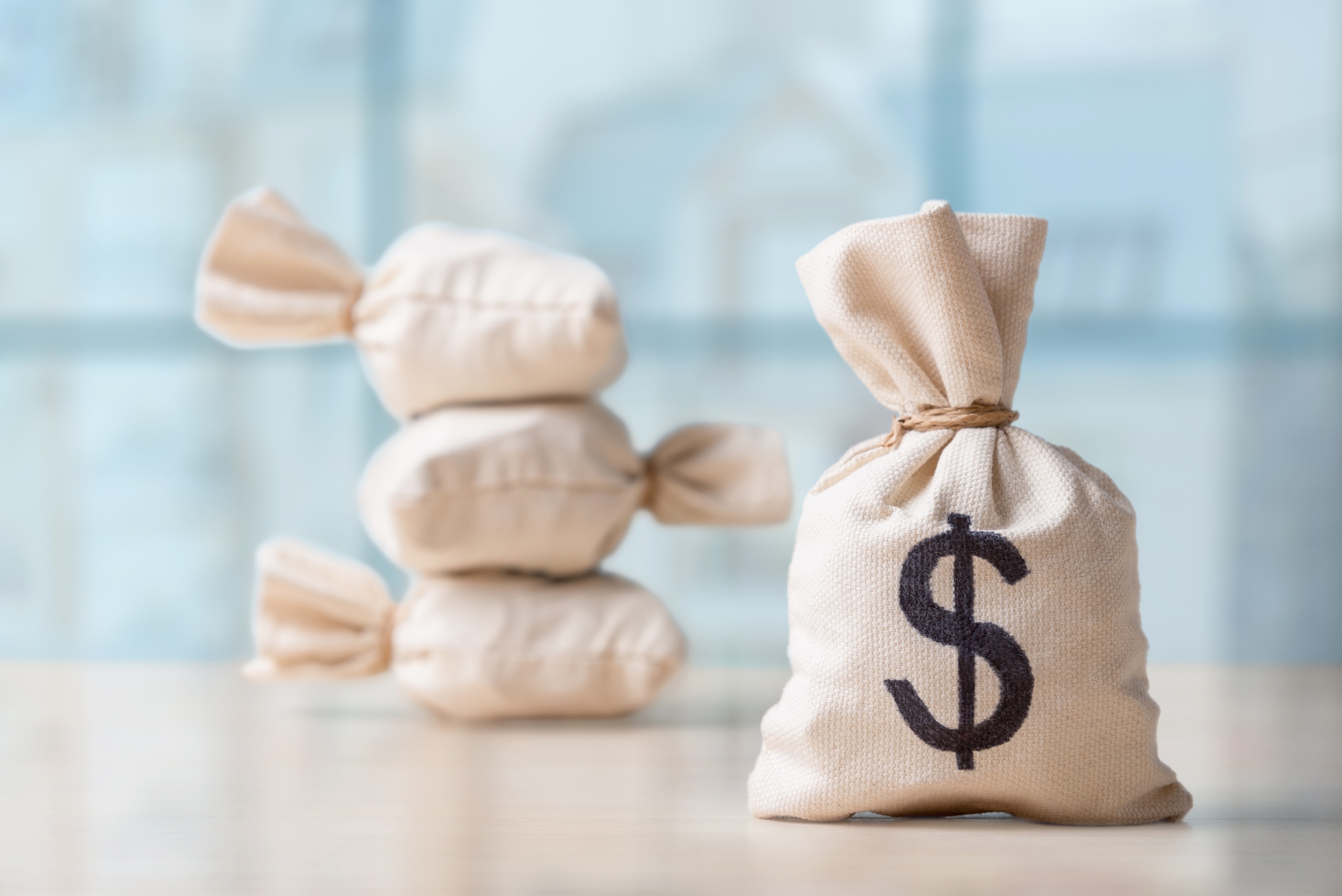 Money-On-Table Money on a table